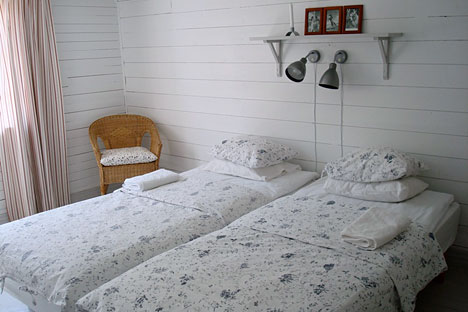 Dobbeltværelse på Säbyholms Bed & Breakfast Dobbeltværelse på Säbyholms Bed & Breakfast