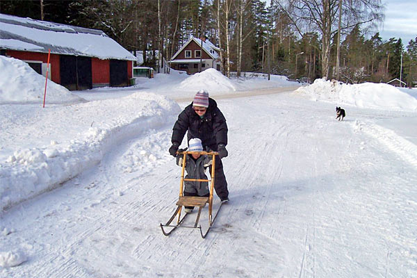 Vinter på gården Vinter på gården