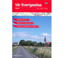 Sverigeatlas med spiralryg