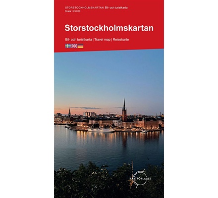 Kort over Stockholm og omegn