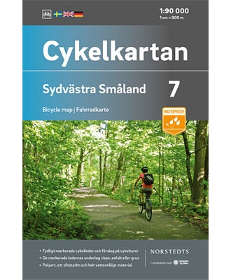 Cykelkartan Blad 7 - Småland sydvest