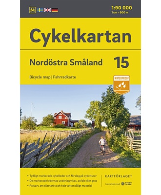 Cykelkartan 15 - Småland nord