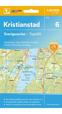 Kristianstad Sverigeserien - Topo50 - blad 6