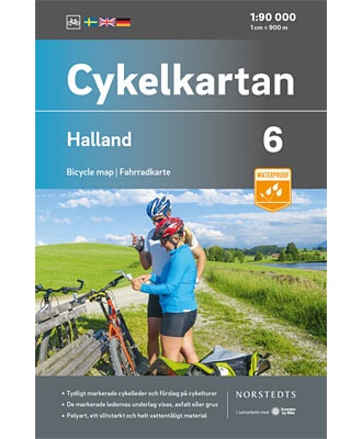 Cykelkartan Blad 6 - Halland midt