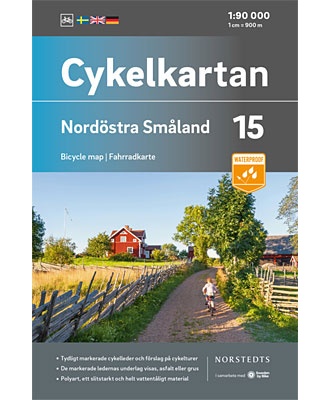 Cykelkartan Blad 15 - Småland nord