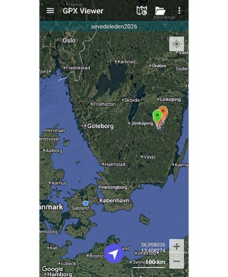 Sevedeleden. GPX-fil