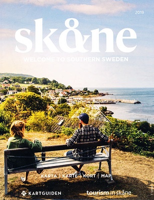 Kort over Skåne