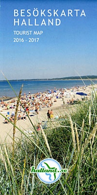 Kort over Halland