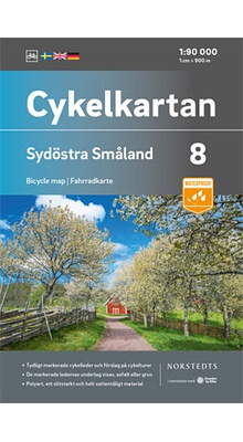 Cykelkartan 8 - Småland sydøst