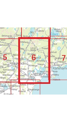 Kristianstad Sverigeserien - Topo50 - blad 6