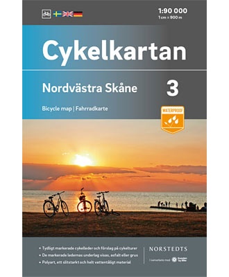 Cykelkartan Blad 3 - Skåne nordvest