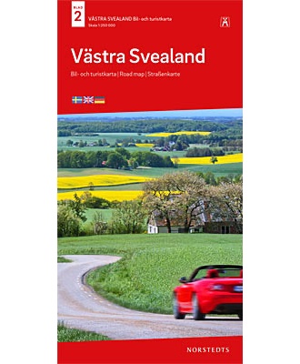 Västra Svealand Bil- & Turistkort. Blad 2