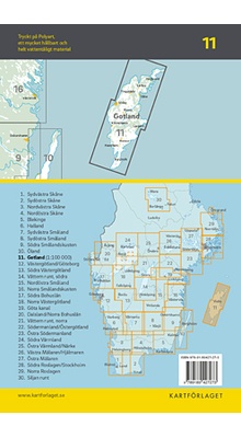 Cykelkartan 11 - Gotland