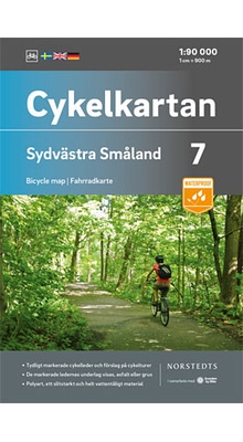 Cykelkartan Blad 7 - Småland sydvest