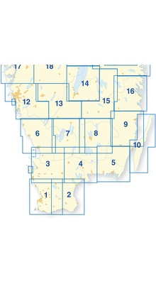Cykelkartan 9 - Smålands sydkyst