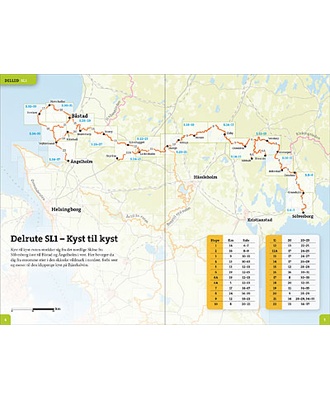 Friluftsatlas Skåneleden 1:50.000