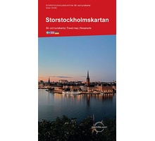 Kort over Stockholm og omegn