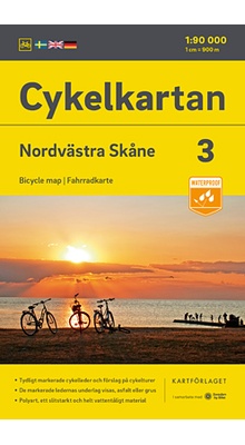 Cykelkartan 3 - Skåne nordvest