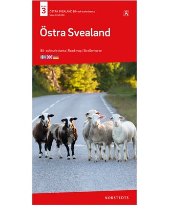 Östra Svealand Bil- & turistkort. Blad 3