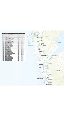 Friluftsatlas Bohusleden 1:50.000