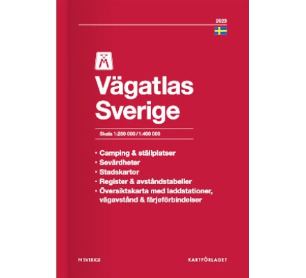 Vägatlas Sverige 2023
