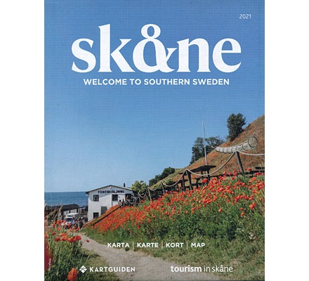 Kort over Skåne