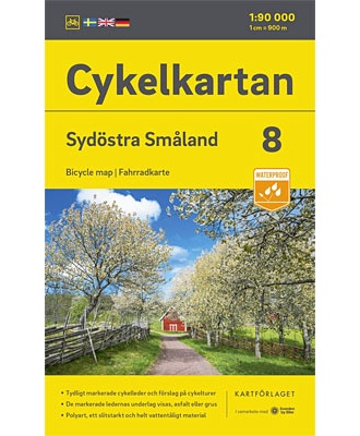 Cykelkartan 8 - Småland sydøst