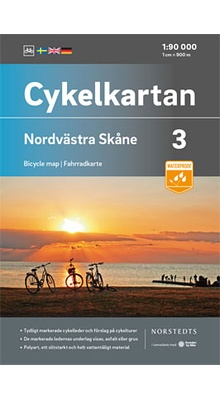 Cykelkartan Blad 3 - Skåne nordvest