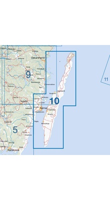Cykelkartan Blad 10 - Øland
