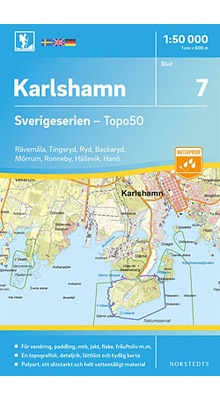 Karlshamn Sverigeserien - Topo50 - blad 7