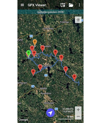 Lönnebergaleden. GPX-fil