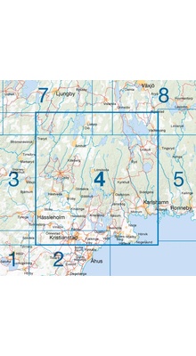 Cykelkartan 4 - Skåne nordøst