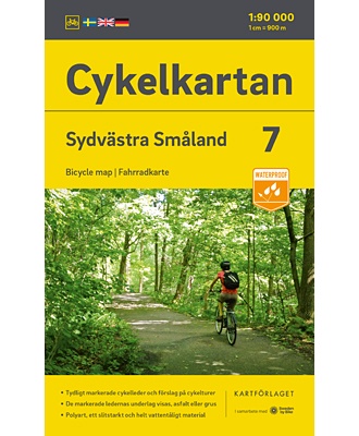 Cykelkartan 7 - Småland sydvest