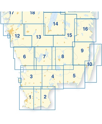 Cykelkartan 9 - Smålands sydkyst