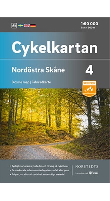 Cykelkartan 4 - Skåne nordøst