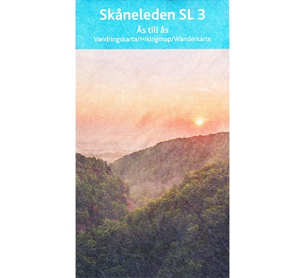 Skåneleden SL3 Ås till ås - kort