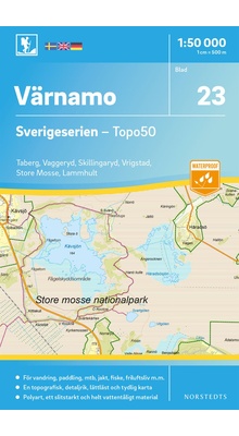 Värnamo Sverigeserien - Topo50 - blad 23