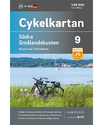 Cykelkartan Blad 9 - Smålands sydkyst