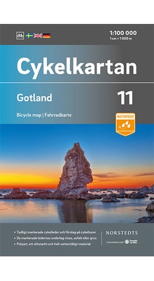 Cykelkartan Blad 11 - Gotland