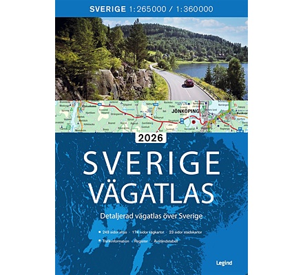 Sverige Vägatlas 2026