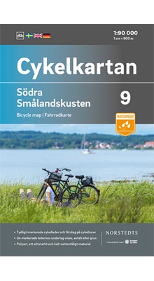 Cykelkartan Blad 9 - Smålands sydkyst
