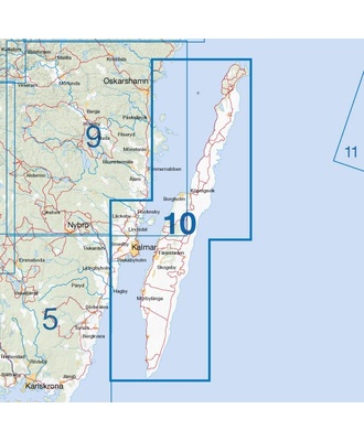 Cykelkartan Blad 10 - Øland