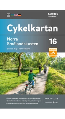 Cykelkartan Blad 16 - Smålandskysten nord