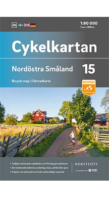Cykelkartan 15 - Småland nord