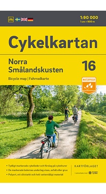 Cykelkartan 16 - Smålandskysten nord