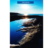 Kort over Halland