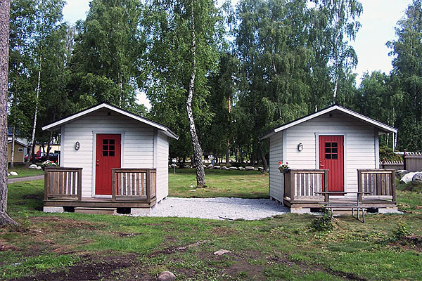 Campinghytter på Alholmens Camping Campinghytter på Alholmens Camping