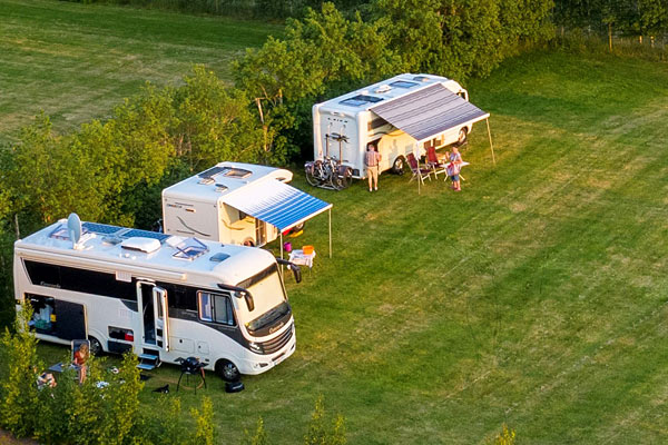 Bläsinge Gård Camping ved Kullen