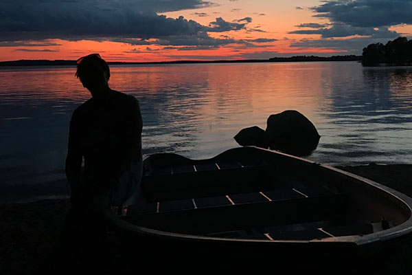 Bromölla Camping ligger ved Ivösjön