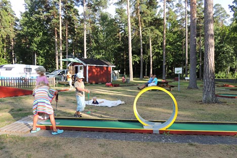 Legeplads på Bromölla Campingplads